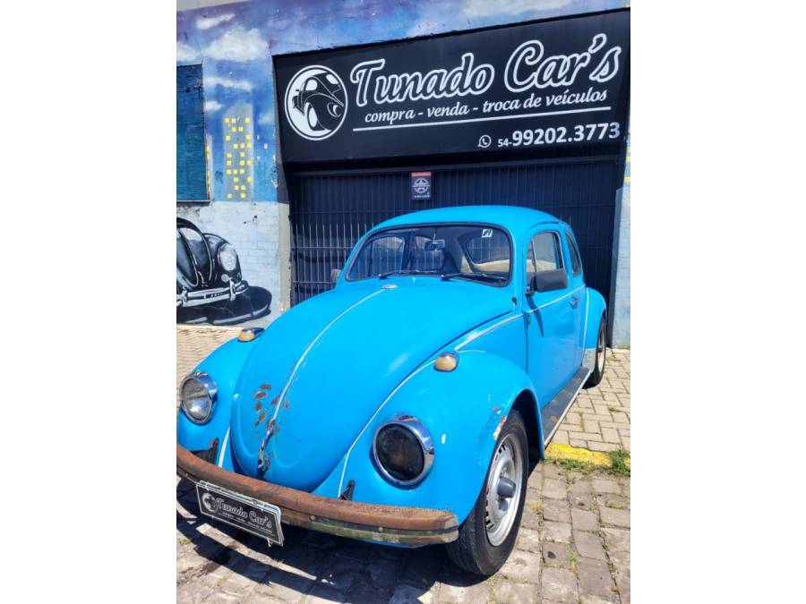 VOLKSWAGEN - FUSCA - 1974/1974 - Azul - Sob Consulta
