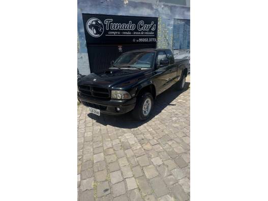 DODGE - DAKOTA - 2001/2001 - Preta - Sob Consulta