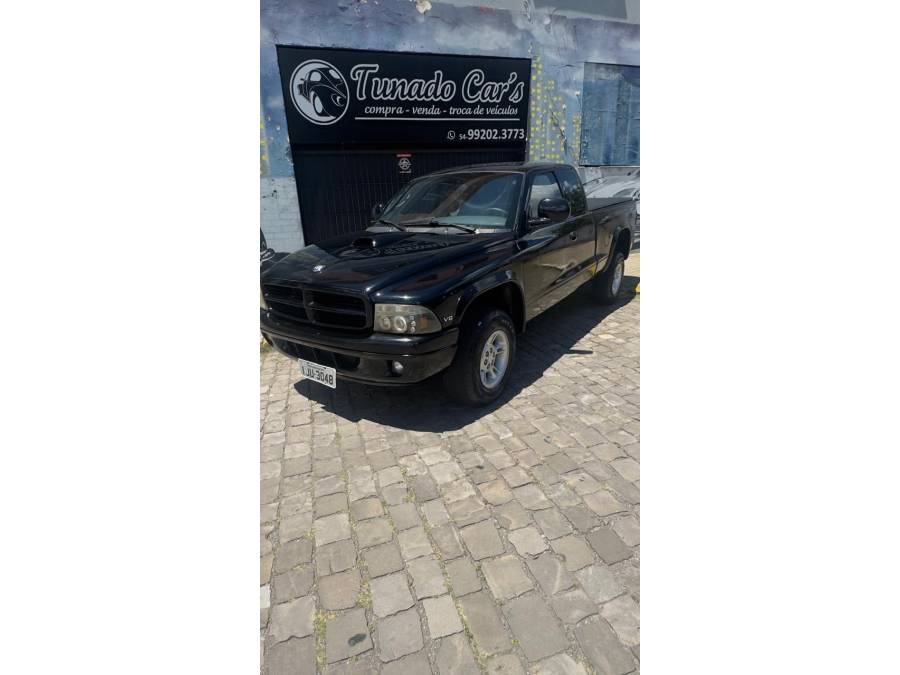 DODGE - DAKOTA - 2001/2001 - Preta - Sob Consulta