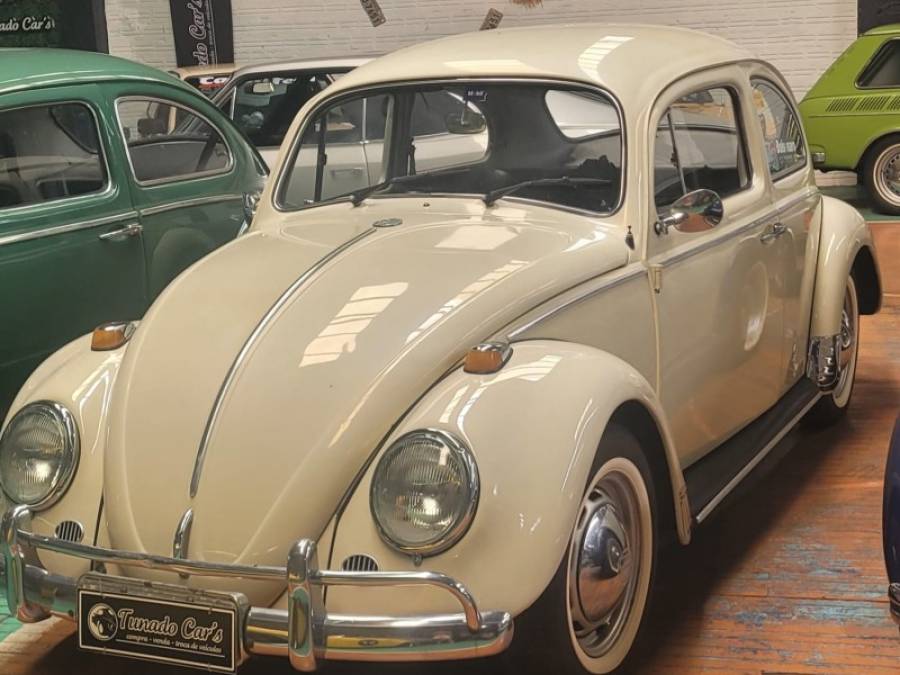 VOLKSWAGEN - FUSCA - 1968/1968 - Bege - Sob Consulta