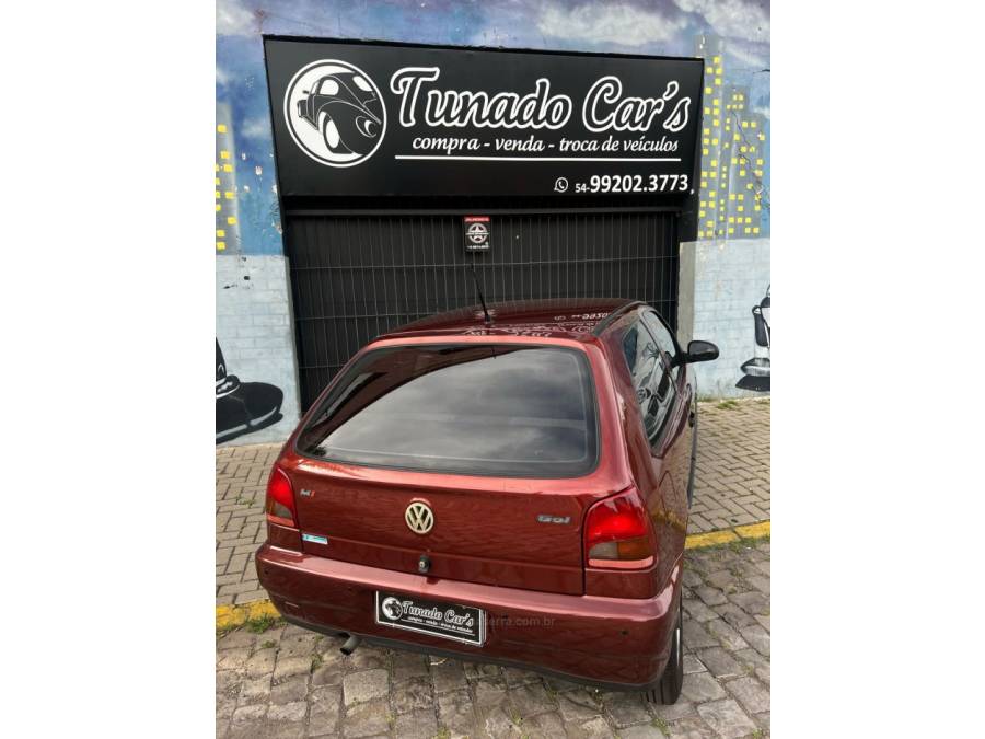 VOLKSWAGEN - GOL - 1998/1998 - Grená - R$ 18.900,00
