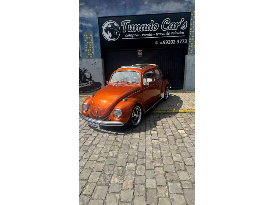VOLKSWAGEN - FUSCA - 1984/1984 - Laranja - R$ 35.000,00