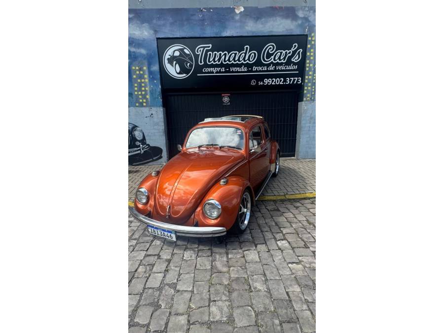 VOLKSWAGEN - FUSCA - 1984/1984 - Laranja - R$ 35.000,00